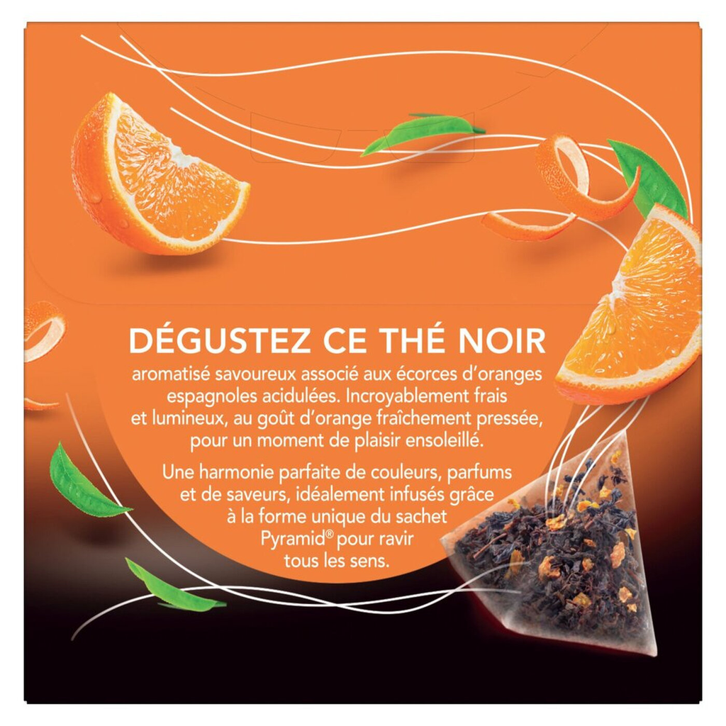 Lipton Thé Noir Orange - 20 sachets - 34 g
