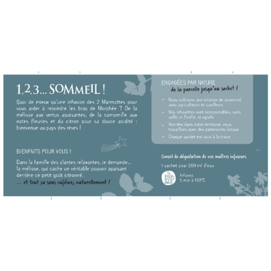 LES 2 MARMOTTES infusion 123 sommeil x30
