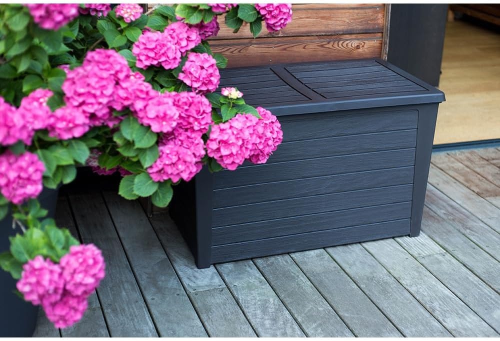 EDA Malle de rangement BAYA 250 litres, 97,5 x 54,7 x 60 cm - 250 L