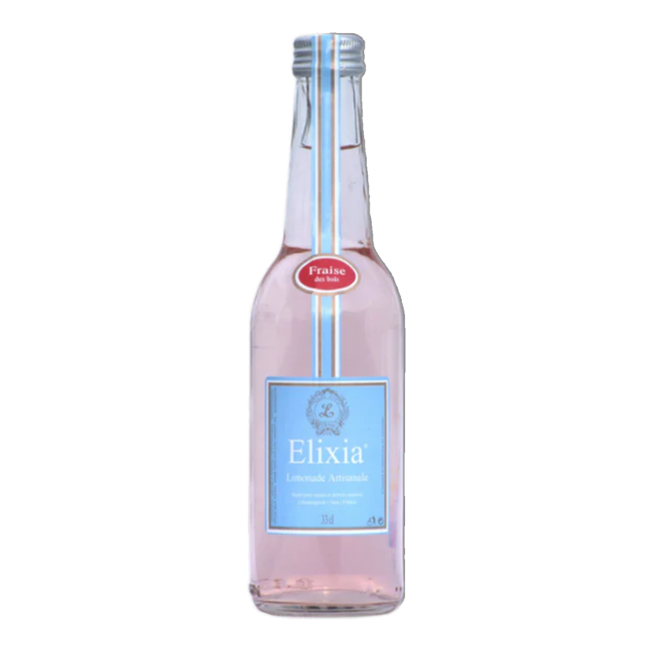 ELIXIA Limonade à la fraise - 33 cl