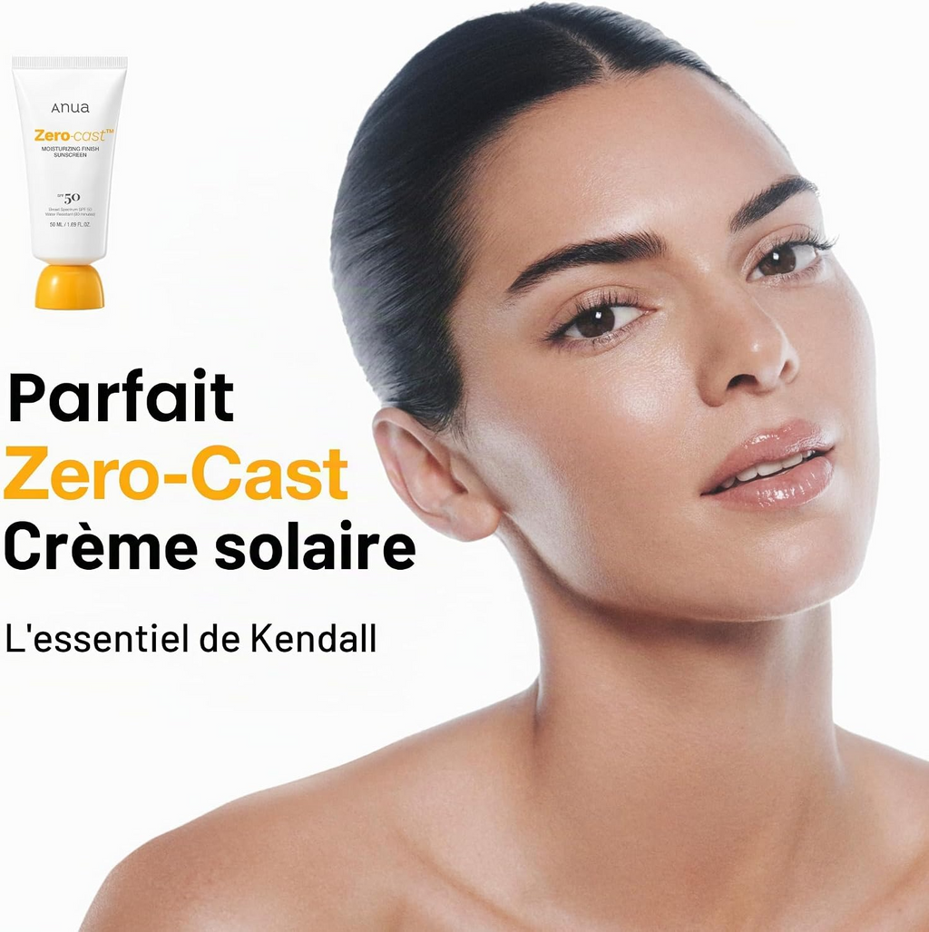 Anua Crème Solaire Fini Hydratant Zéro Effet Cire 50 ml