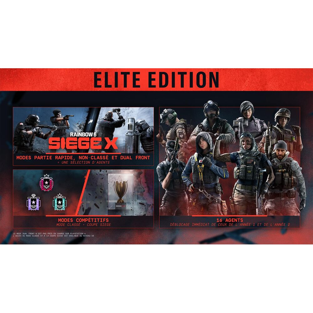 Rainbow six siege x elite edition - PS5 - version française
