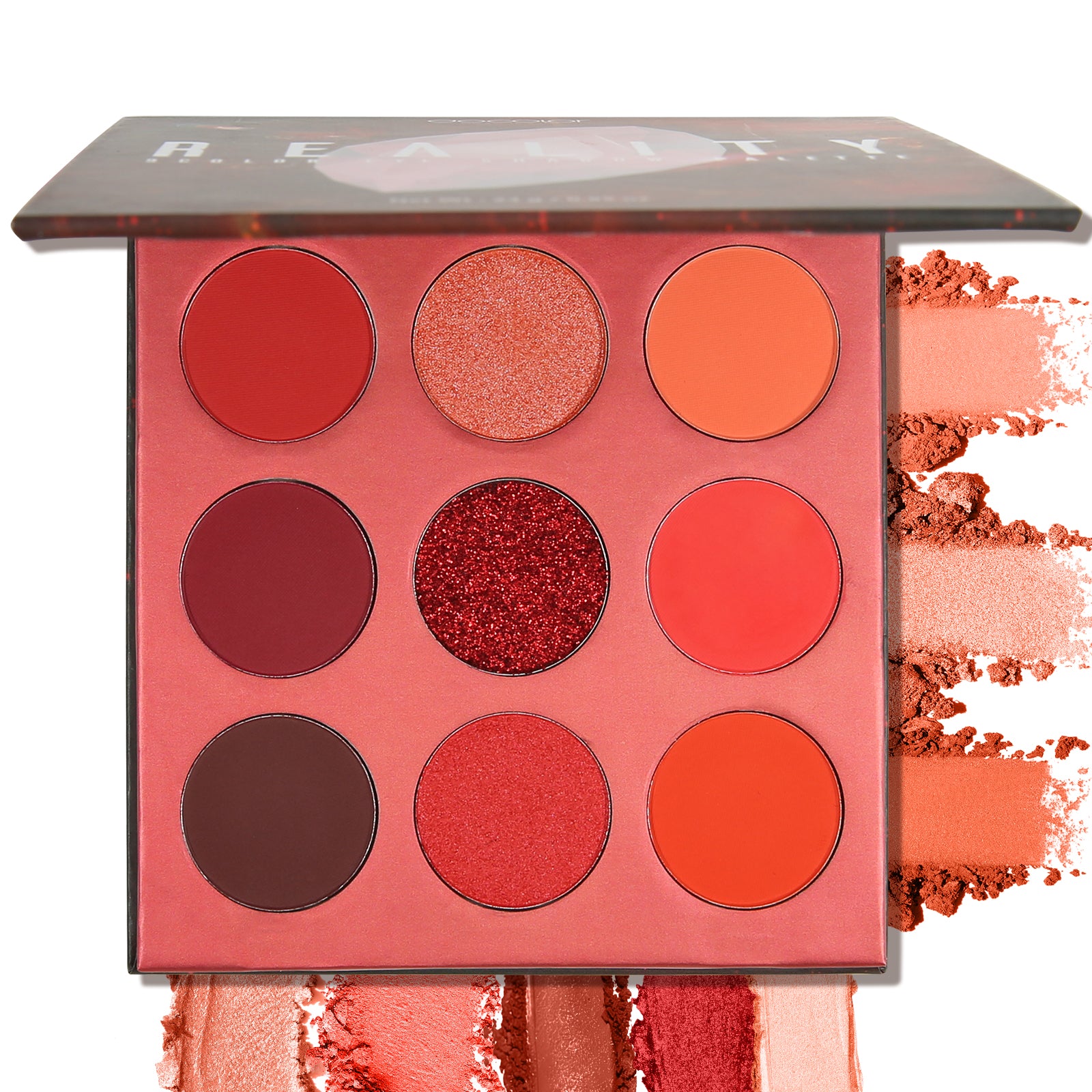 docolor Gem Palette de 9 fards à paupières - Rouge
