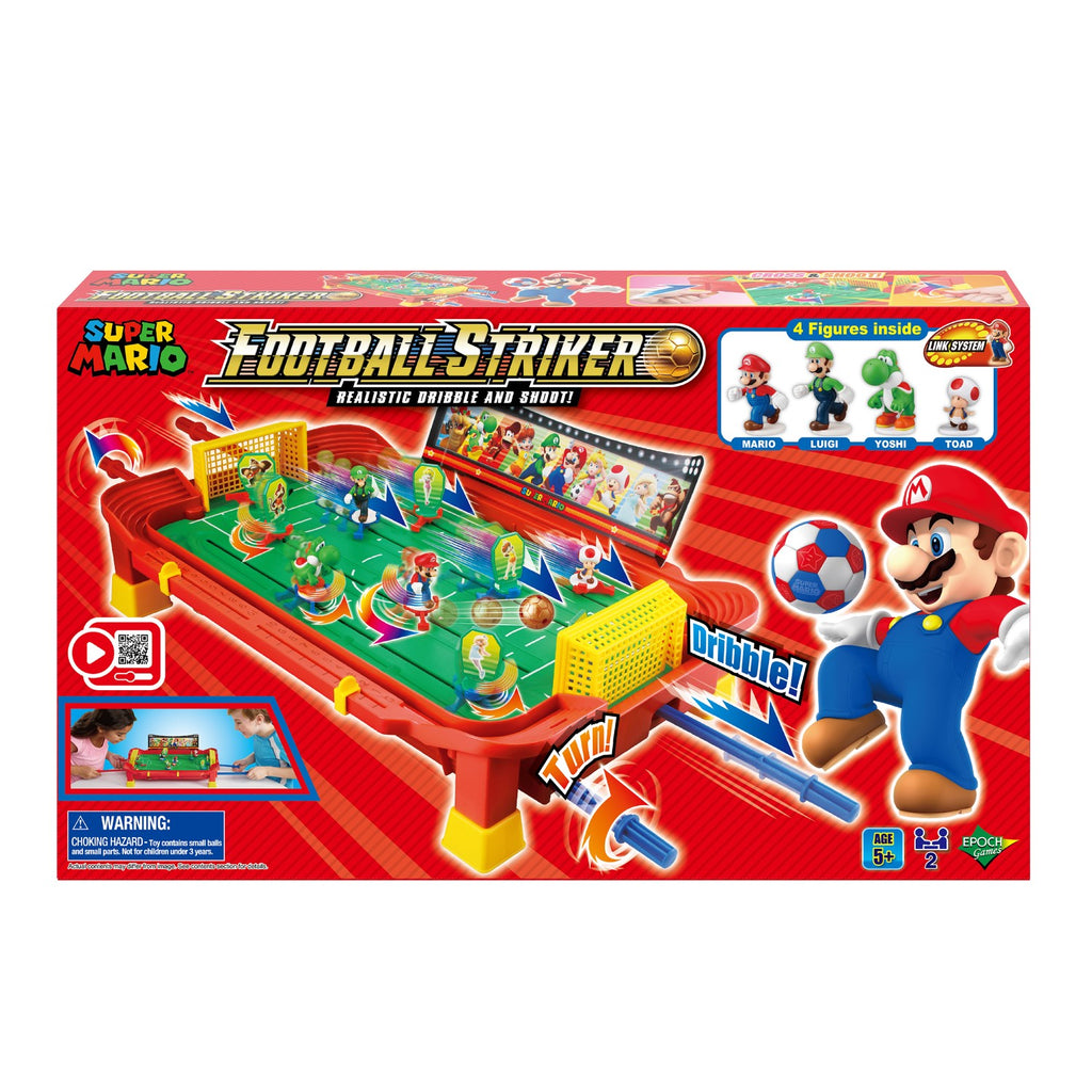 EPOCH Games Super Mario Football Striker Jeu de Football de Table