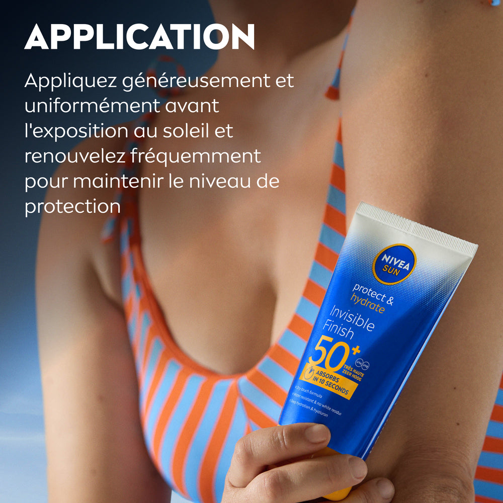 NIVEA SUN Invisible Finish Fluide protection solaire SPF 50 - 150 ml