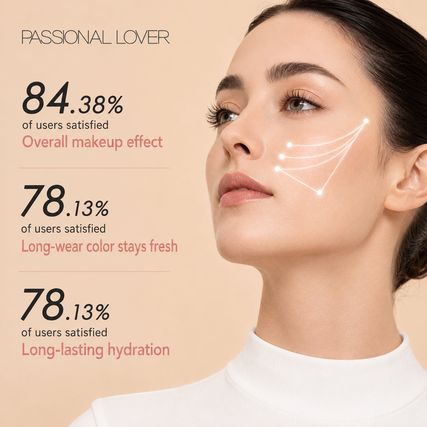 Passional Lover Fond de Teint Crème Invisible 00 Porcelaine 30 g