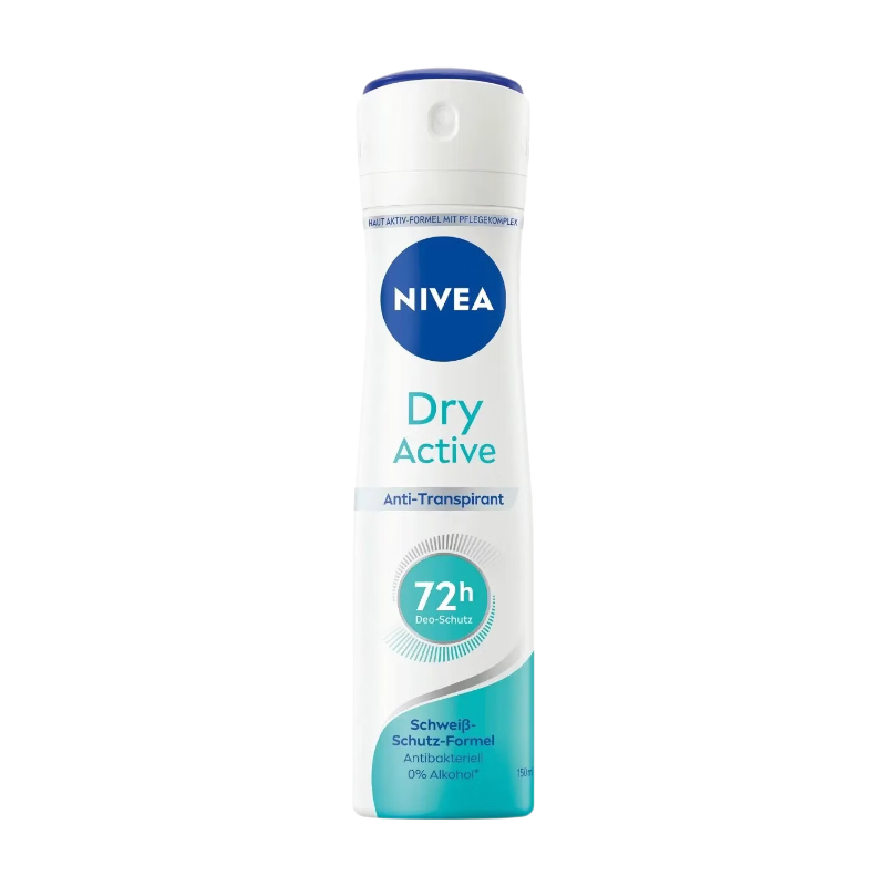 NIVEA Dry Active Déodorant Anti-Transpirant 72h - 150 ml