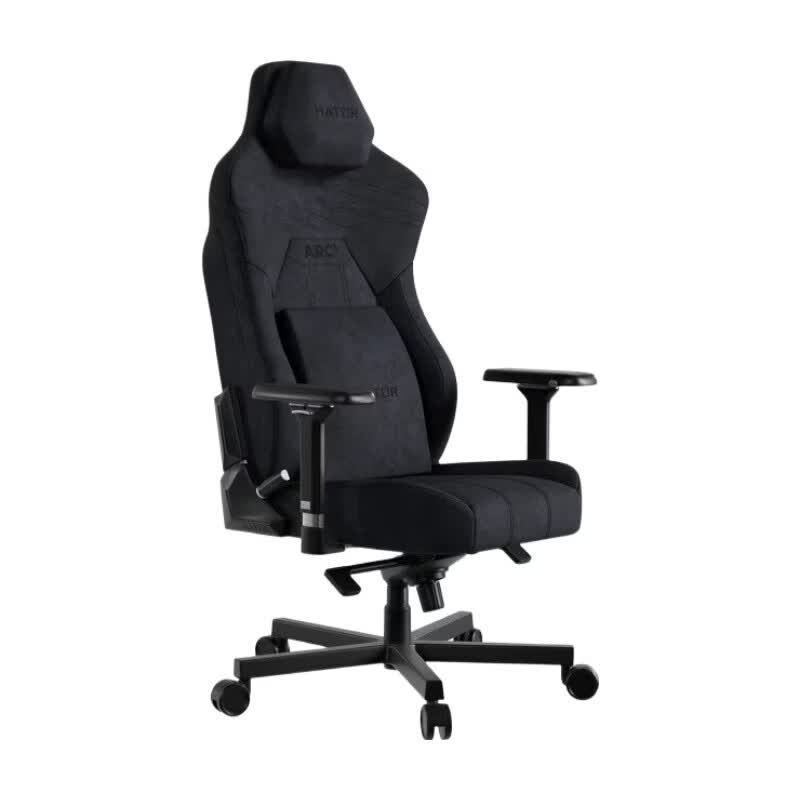Fauteuil Hator Arc 3 Velour - Taille XL (Noir)