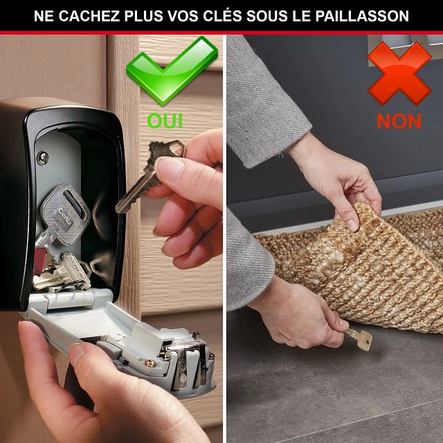 Coffre à Clés Master Lock avec Kit de Fixation Classic 5401EURD