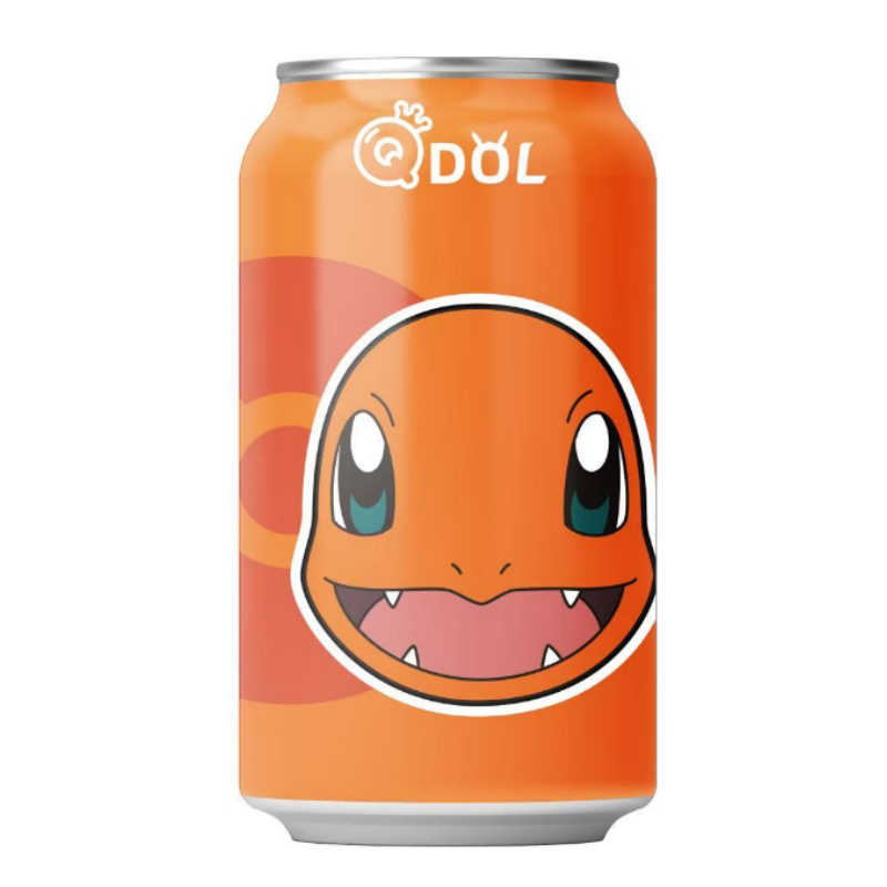 QDOL Eau pétillante Pokémon saveur litchi 24 x 330 ml