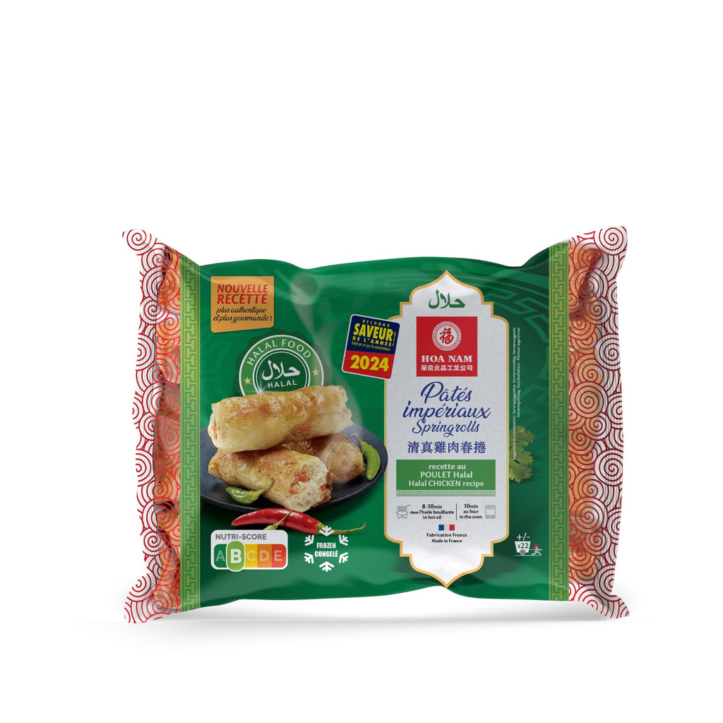 Hoa Nam Nems au poulet halal, environ 22 pièces, 814 g