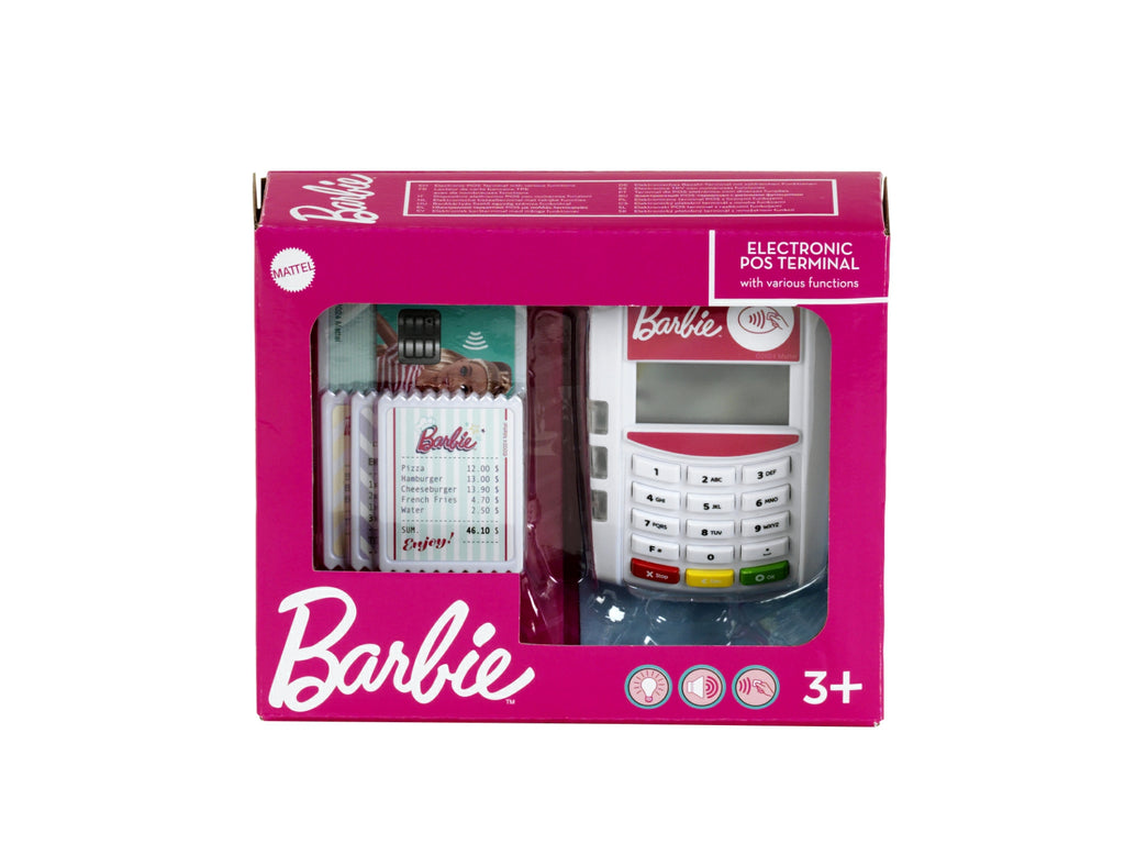 Theo Klein Barbie 7335 Terminal de paiement avec lumières et effets sonores