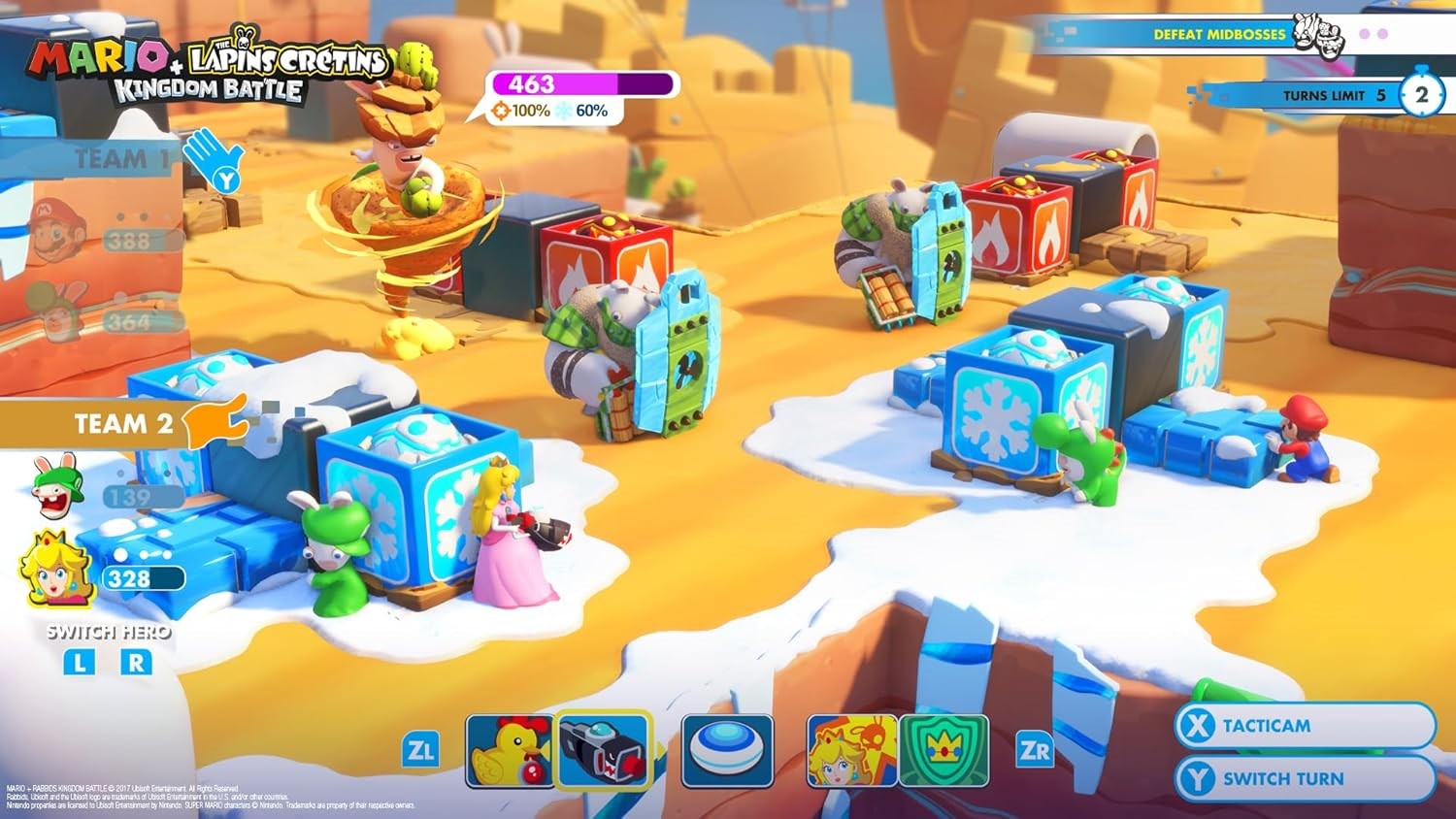 Mario + Les Lapins Crétins Kingdom Battle et Mario + Les Lapins Crétins Sparks of Hope - Code de téléchargement - Switch - Version Française