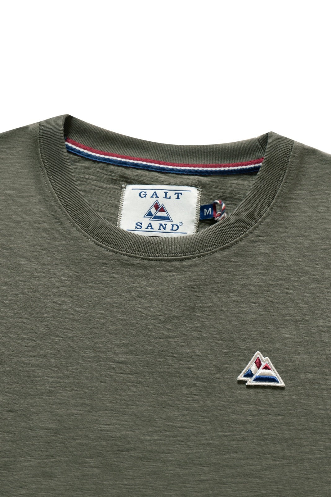 Galtsand T-shirt en jersey flammé Kaki M