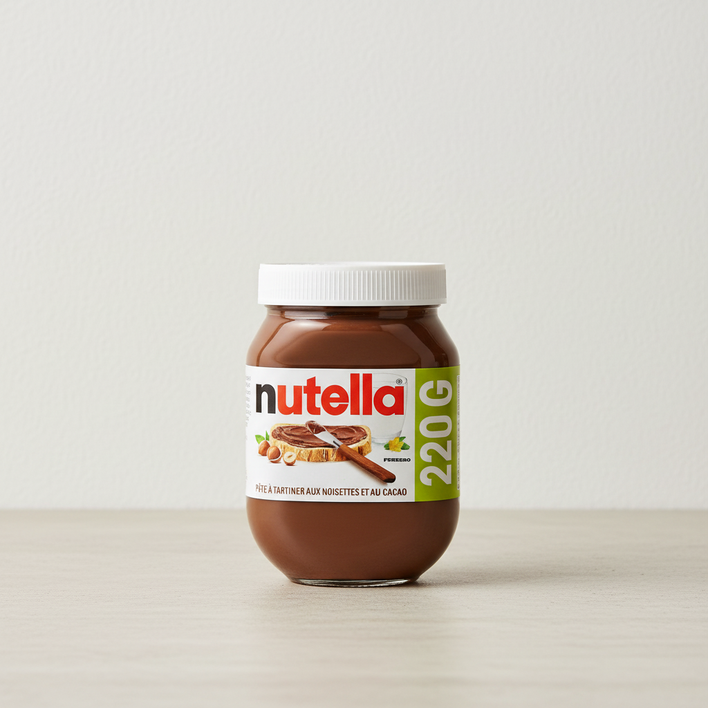 Nutella pâte à tartiner aux noisettes et au cacao 220 g