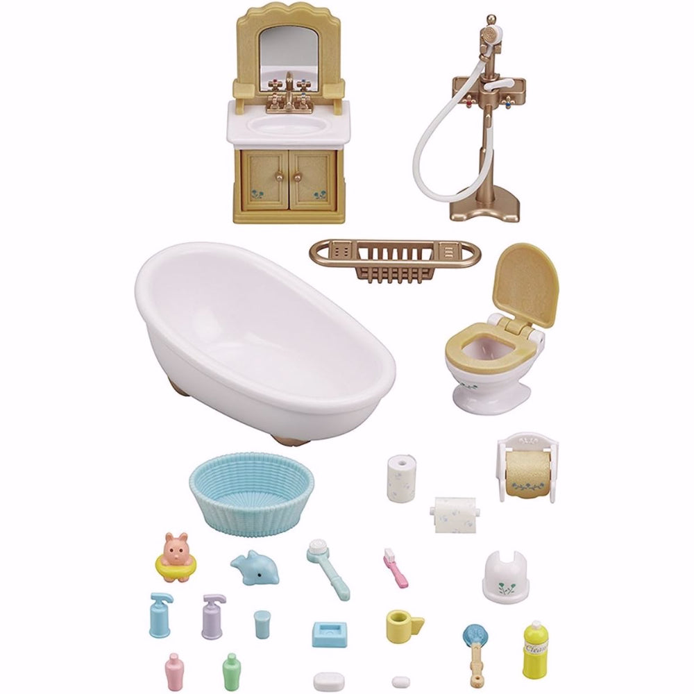 Sylvanian Families Ensemble salle de bains de campagne