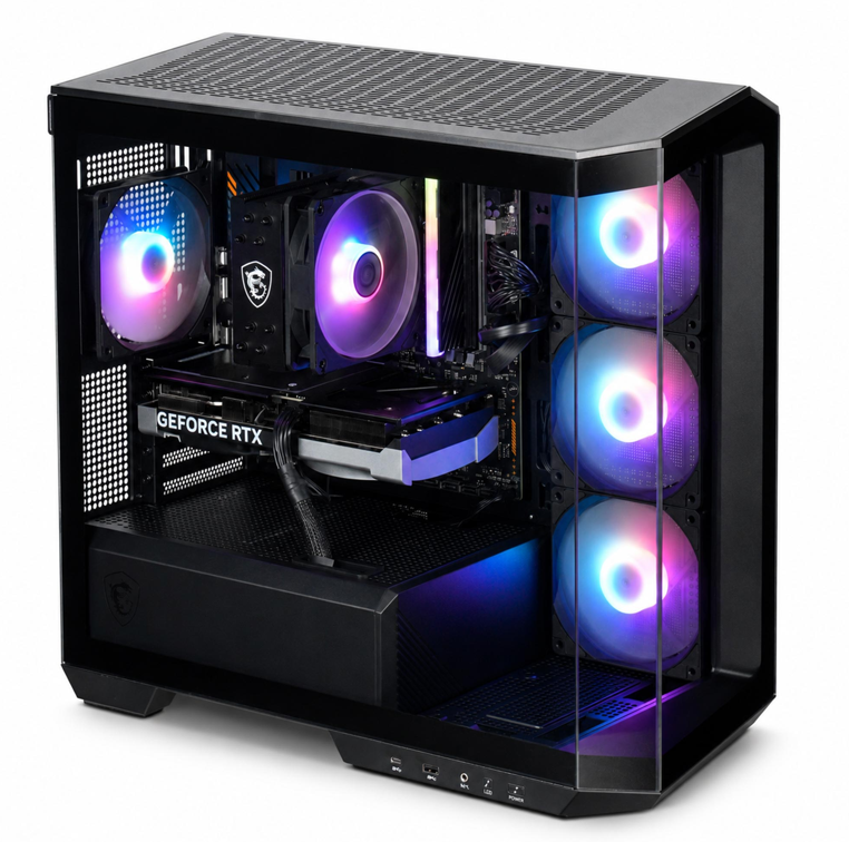 PC Gamer - RTX 5060 Ti 8 Go - Ryzen 7 8700F - 16 Go DDR5 - 1 To