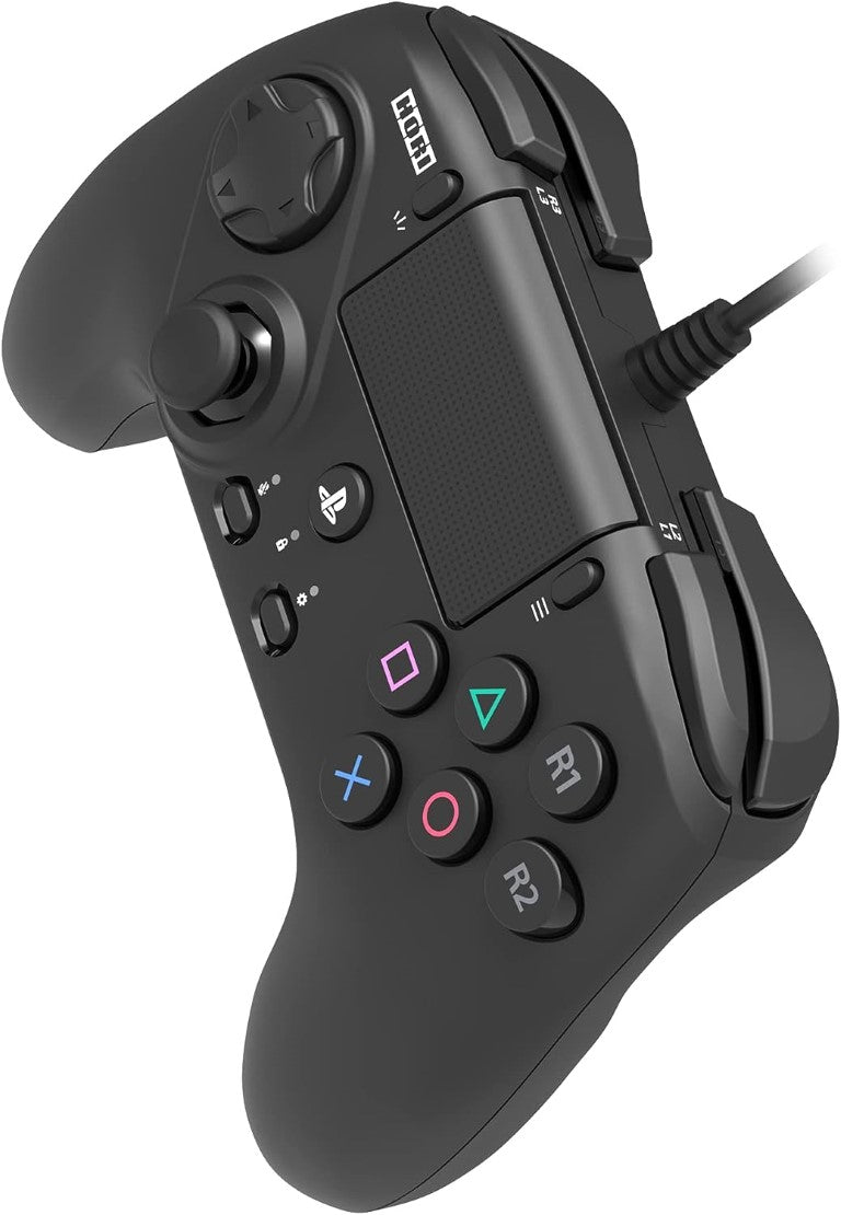 HORI Manette filaire Fighting Commander Octa pour PC/PS4/PS5 - Noir