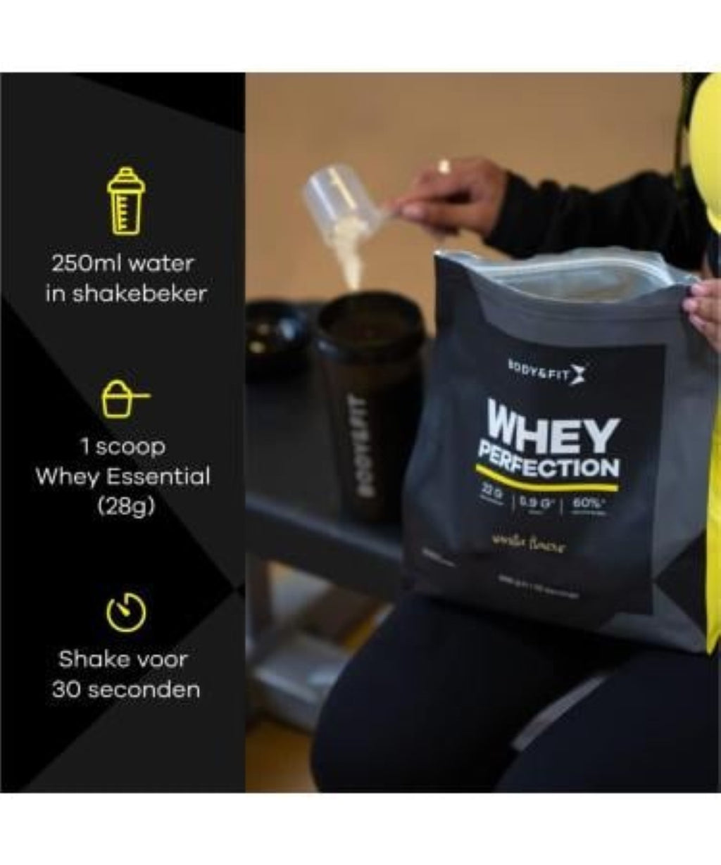 BODY&FIT - Whey Perfection Milkshake Banane - 4,53 kg (162 portions)