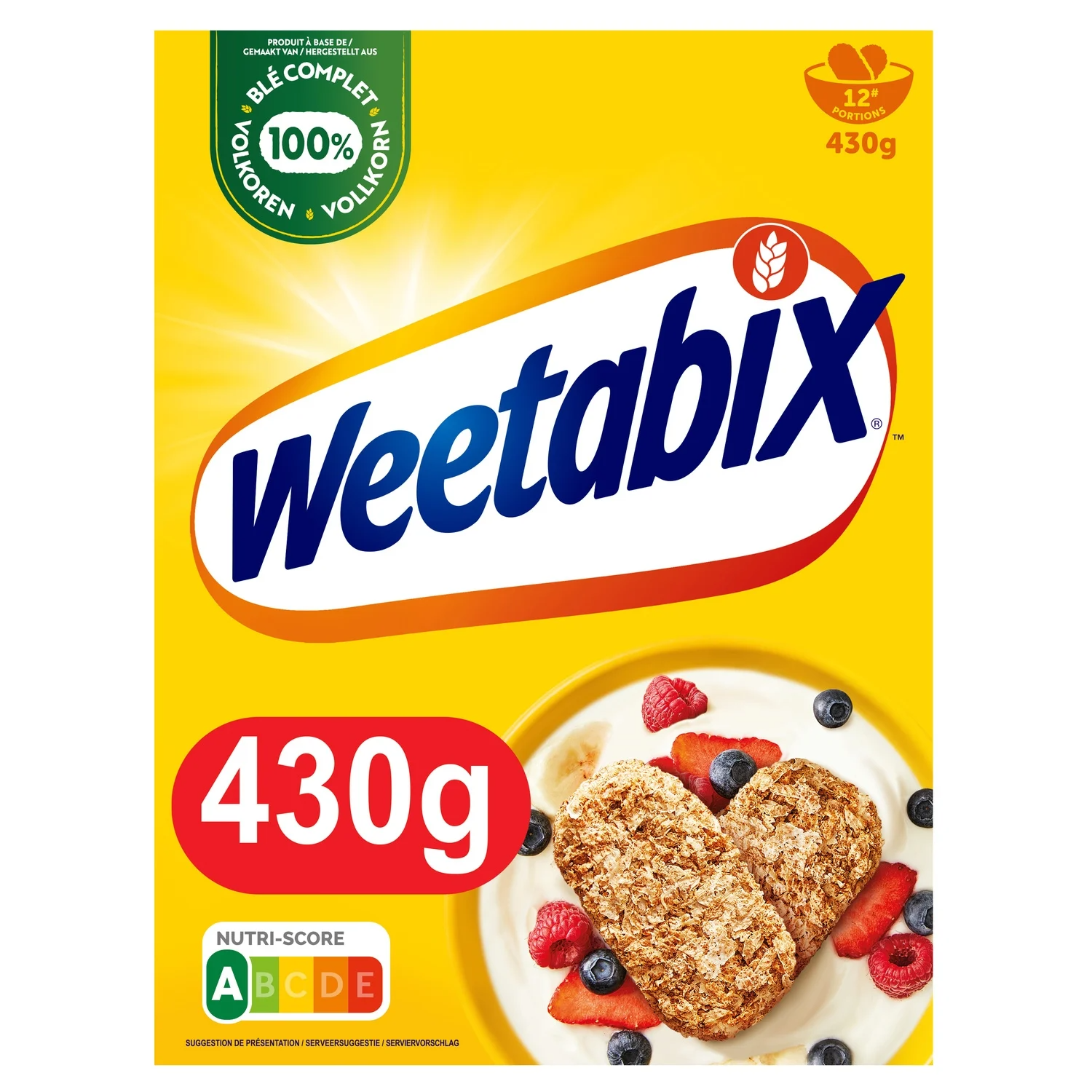 Weetabix Céréales pour le Petit-Déjeuner 430 g