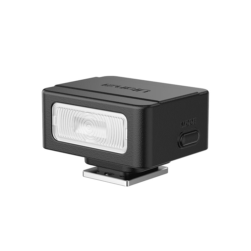 Ulanzi SL01 Mini flash pour appareil photo, Flash cobra GN8 6500 K pour appareils photo, 4 niveaux de puissance (1/8~1/1), Griffe flash à contact unique pour appareils Nikon, Sony et Fujifilm