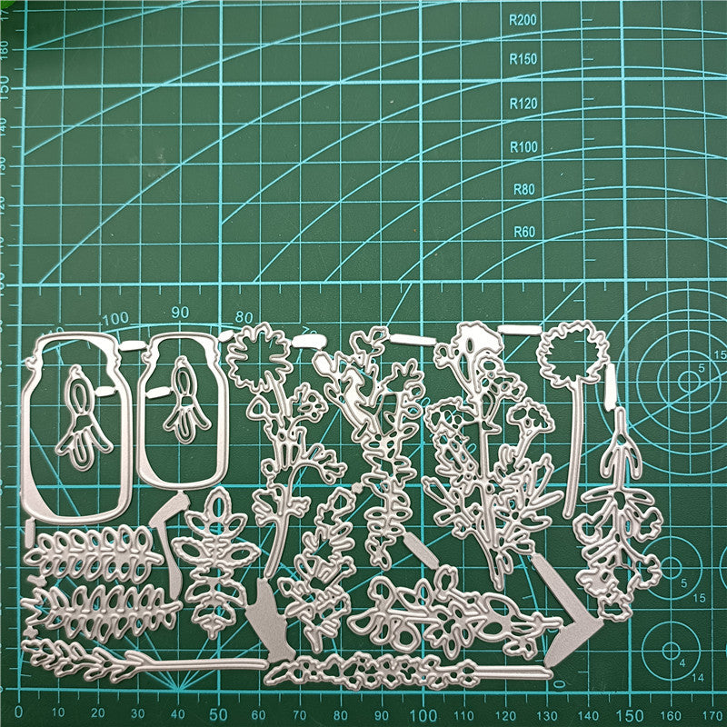 Dies de découpe de bordure en métal Dies de découpe de gabarits pour scrapbooking album photo Dies de papier à gaufrage décoratif pour la création de cartes Modèle