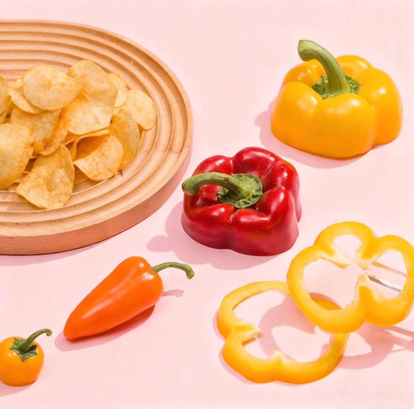 Oishi Chips de pommes de terre saveur sucrée & épicée - 50 g