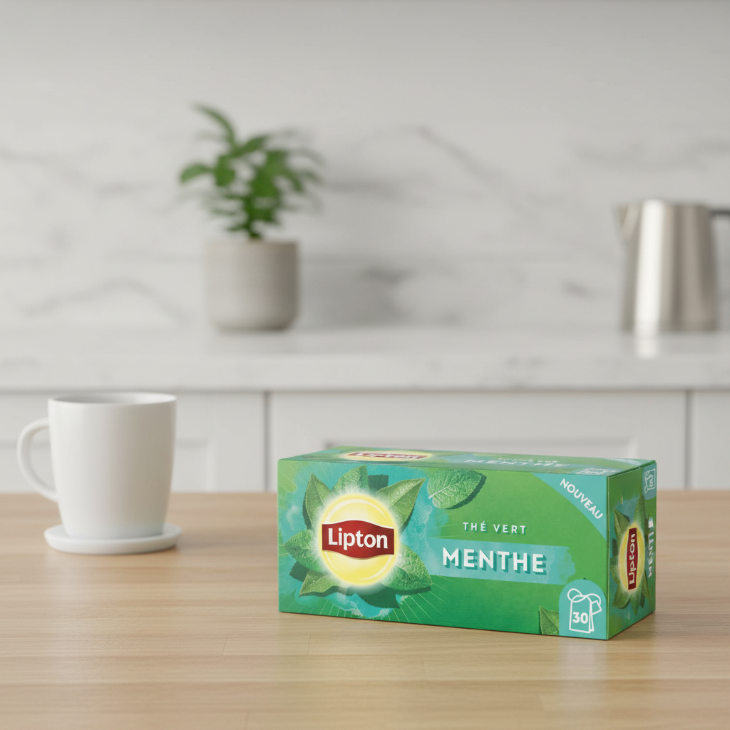 Lipton Thé Vert Menthe x30 48 g