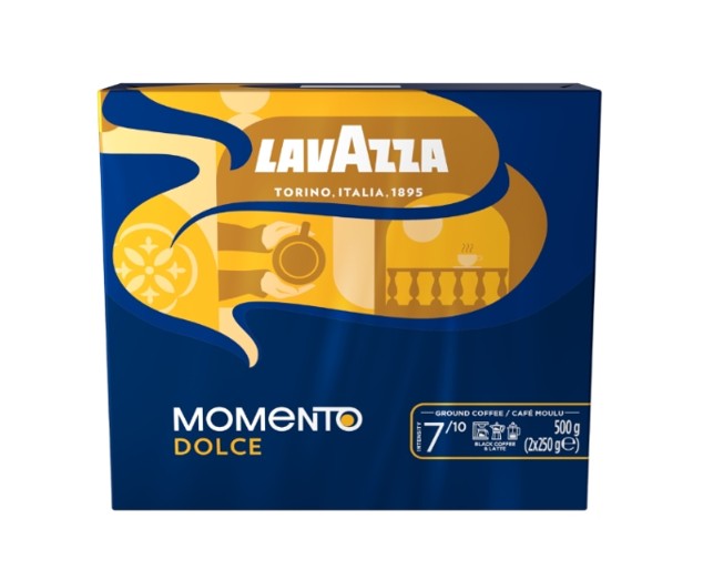 LAVAZZA - Café moulu DOLCE 2x250g