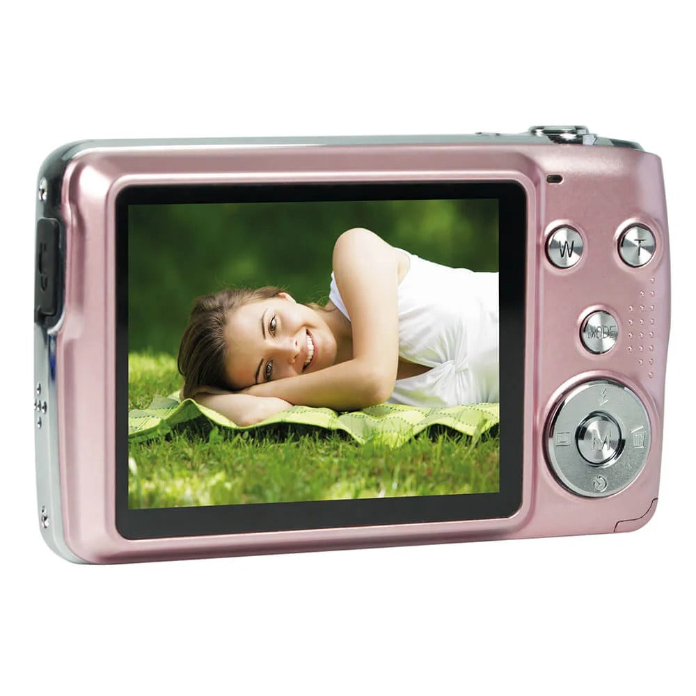 AGFAPHOTO Appareil photo numérique compact 21 MP zoom optique 8x - Rose