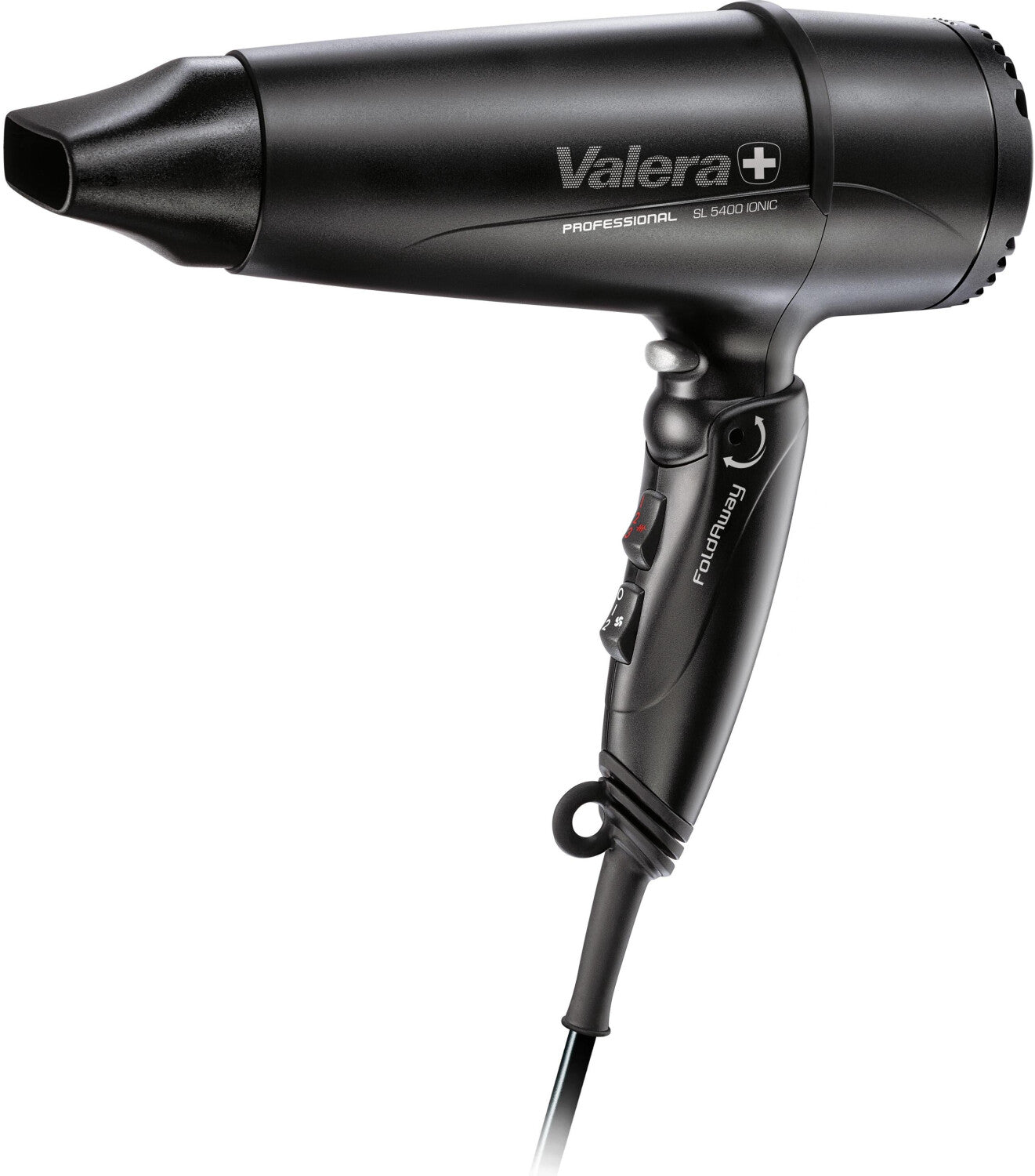 Valera Swiss Light 5400 Fold-Away Ionic – Sèche-cheveux Pliable 2000 W avec Générateur d’Ions, Fabriqué en Suisse