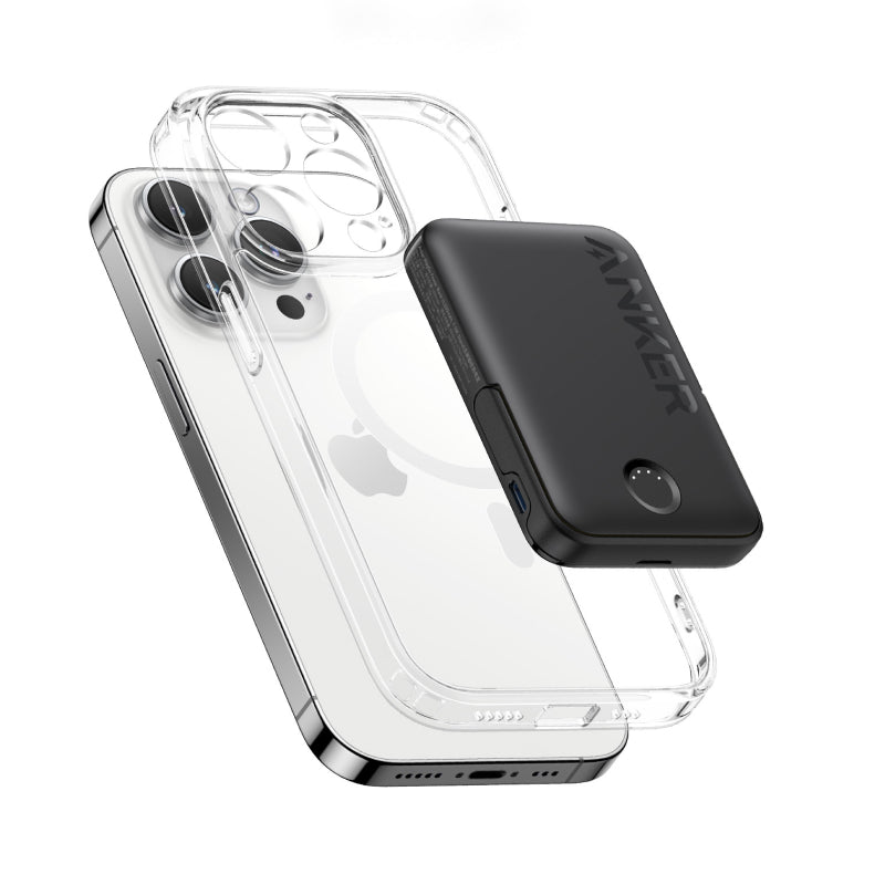 Anker 322 MagGo 5 000 mAh chargement sans fil noir