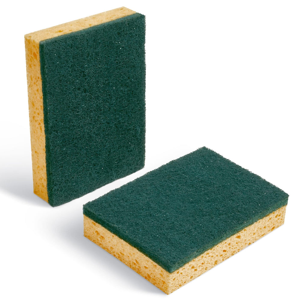 SPONTEX Éponges grattantes fibre 100% recyclée Vert 6 éponges
