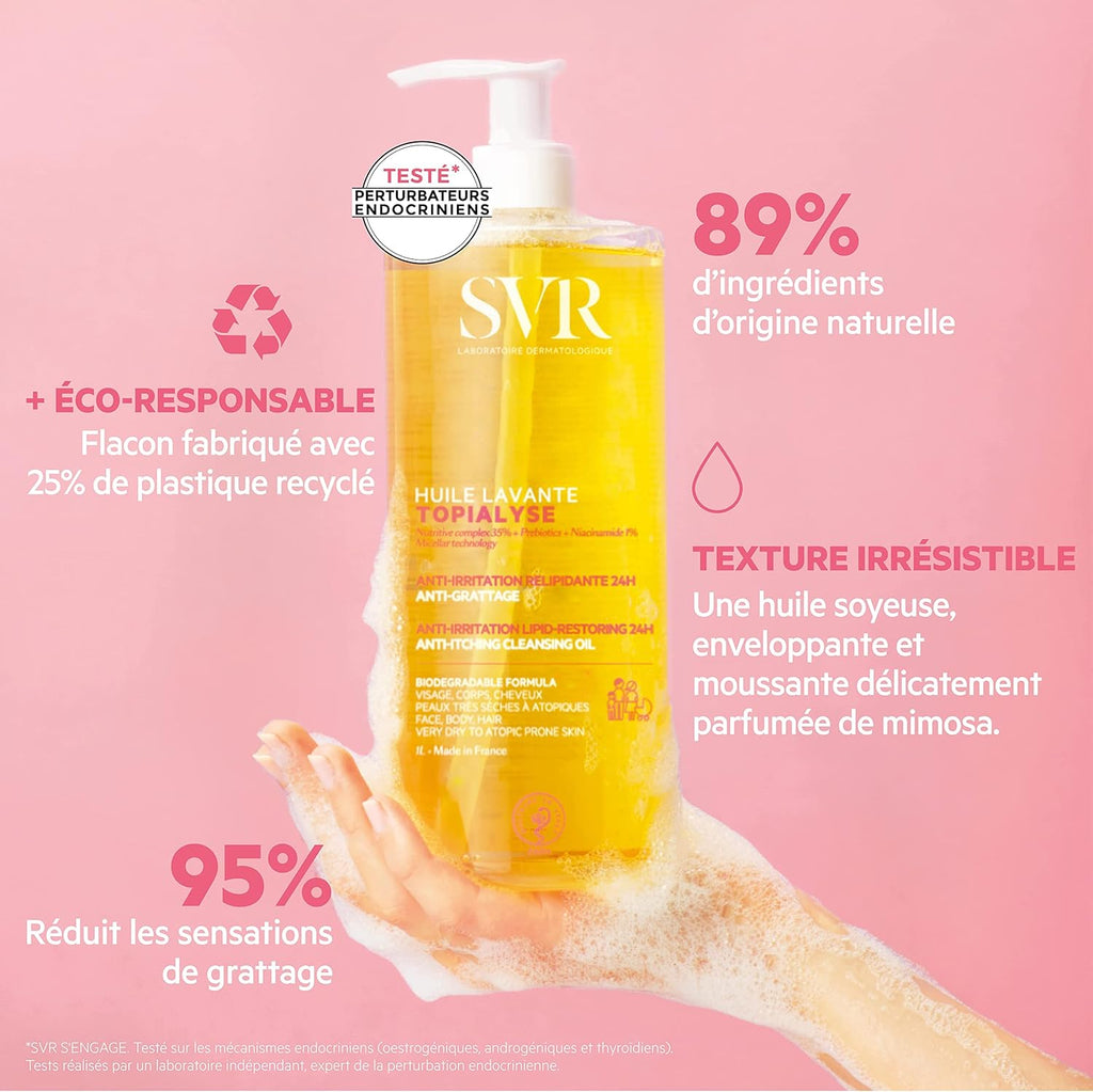 SVR Topialyse Huile Nettoyante 1 L