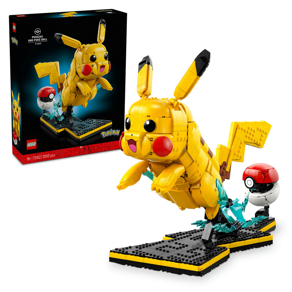 LEGO Pokémon 72152 Pikachu et Poké Ball