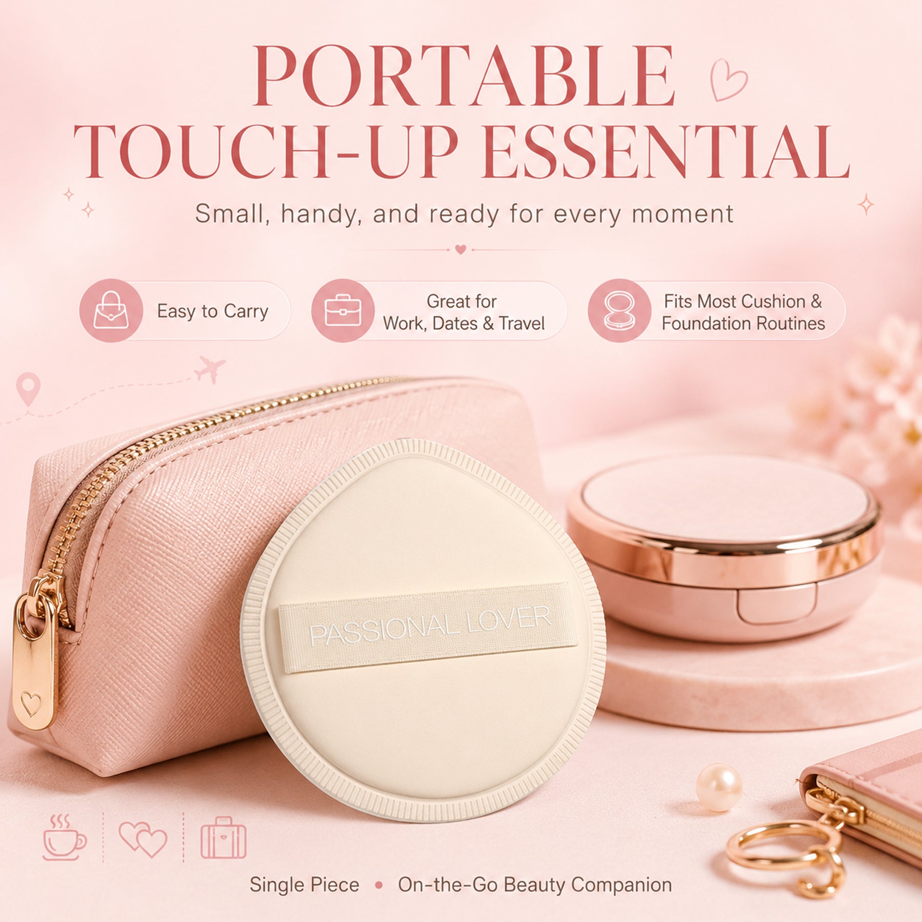 PL (Passional Lover) Houppette de maquillage