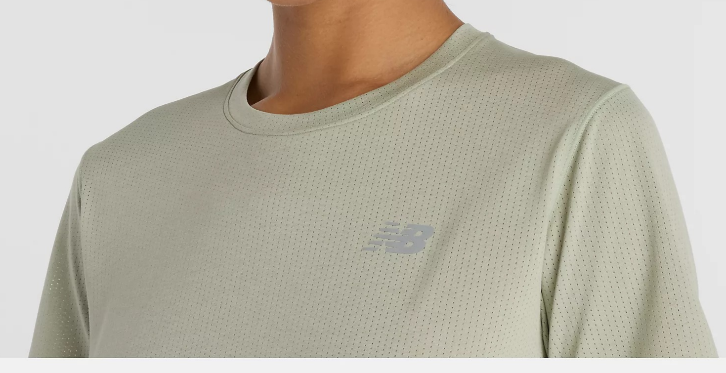 New Balance T-shirt de sport vert