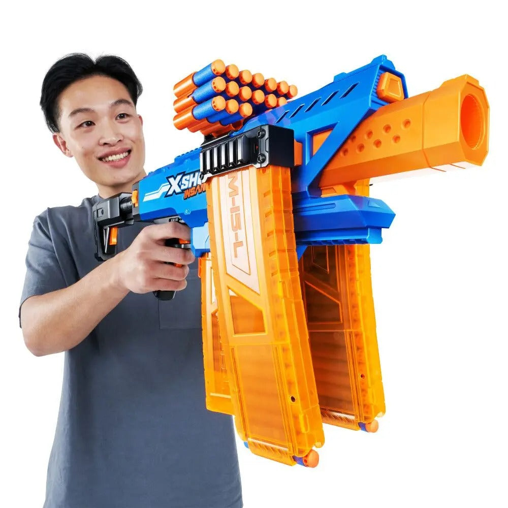 X-Shot Blaster Motorisé Clip Mania