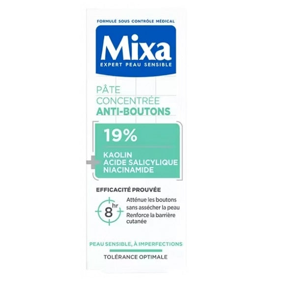 MIXA Pâte Concentrée Anti-Bouton Acide Salicylique & Niacinamide 15ml