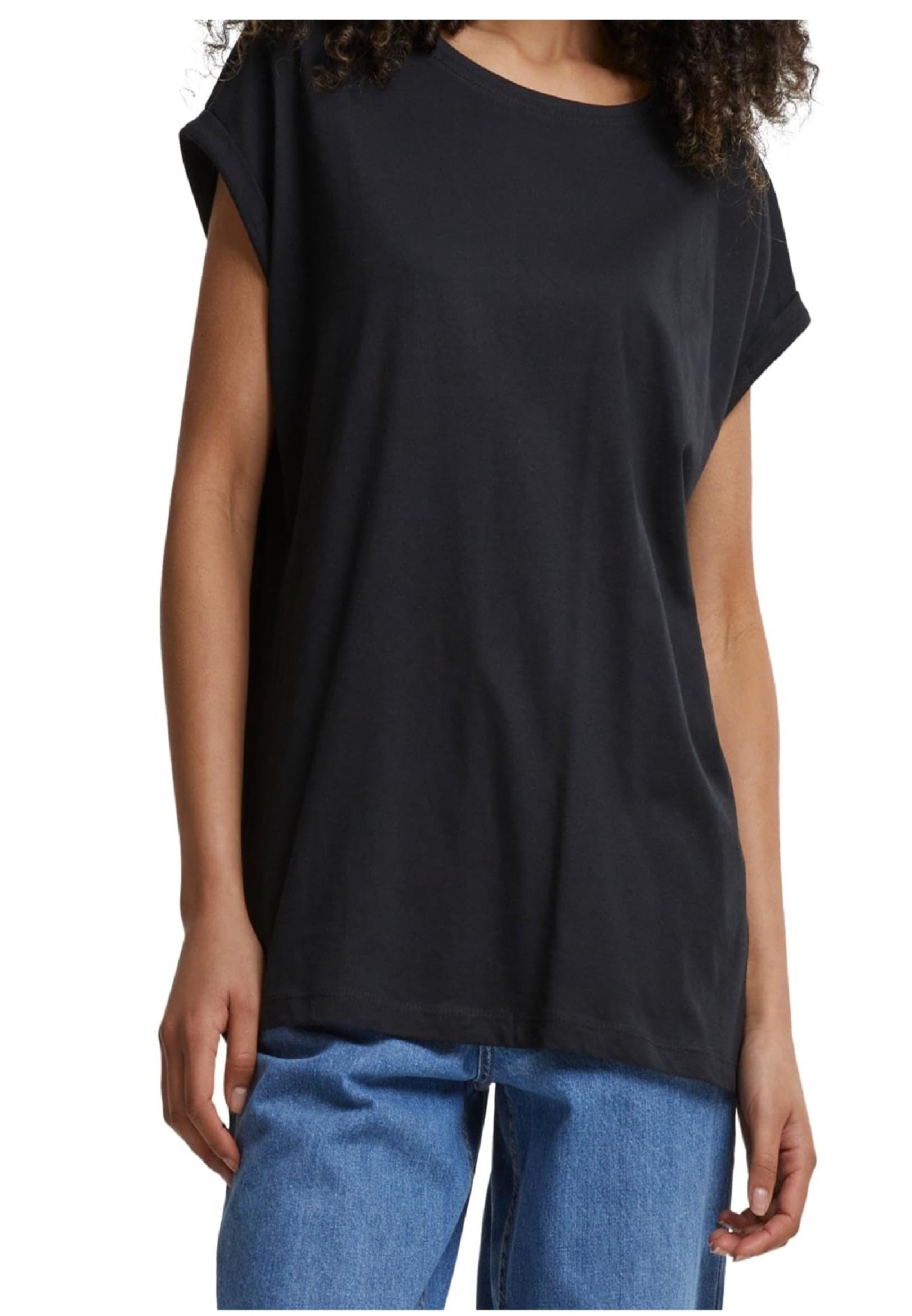 Urban Classics T-shirt à manches longues femme noir