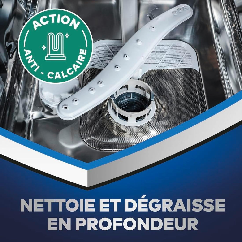 Sun Classic Nettoyant pour Lave-vaisselle, Élimine le Calcaire et la Graisse, 3 Sachets, 120 g