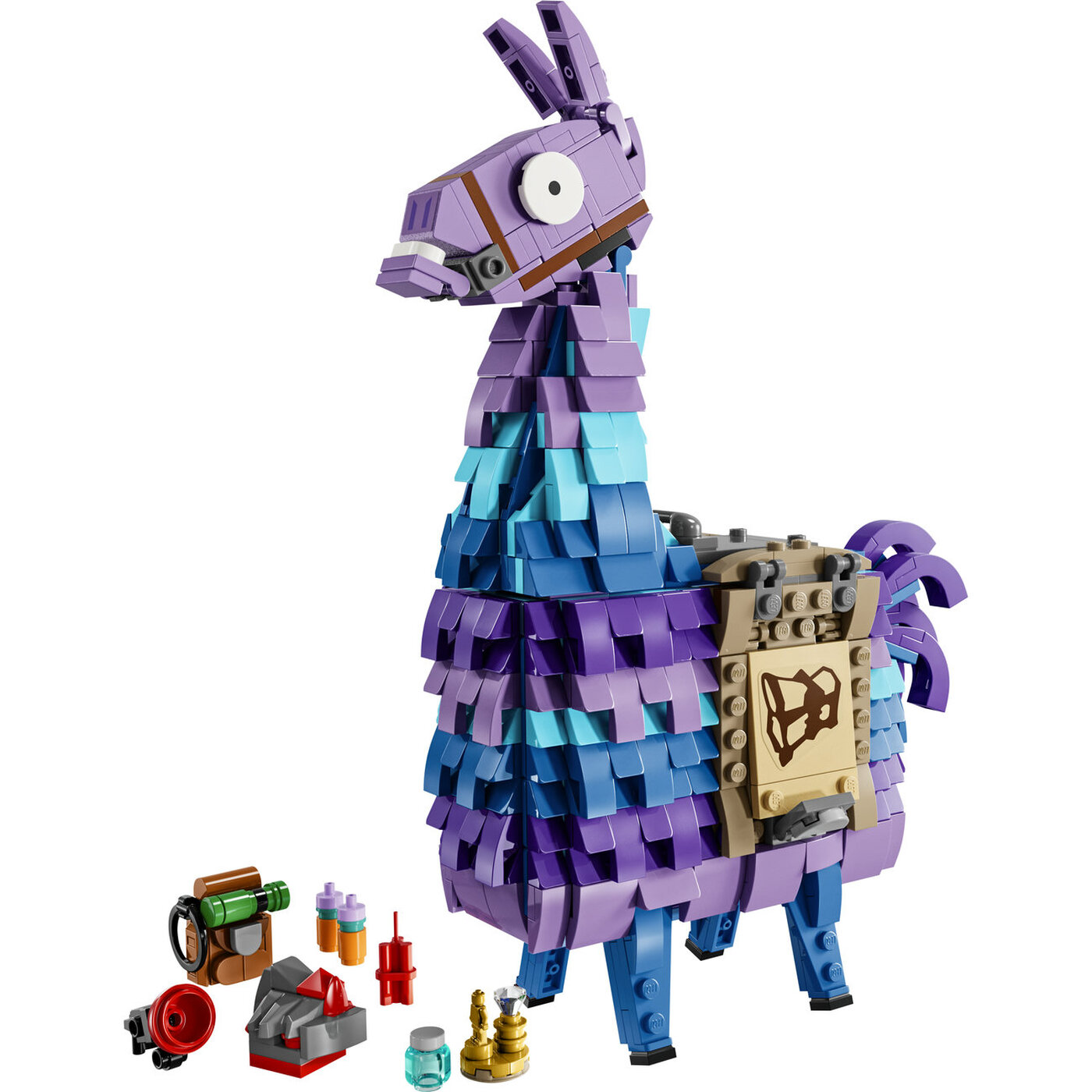 LEGO Fortnite Set de Construction Lama de Ravitaillement Lot de 691