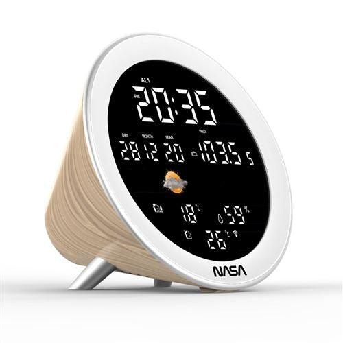 NASACOM Station météorologique WSP1700, moniteur de température sans fil intérieur/extérieur avec capteur à distance