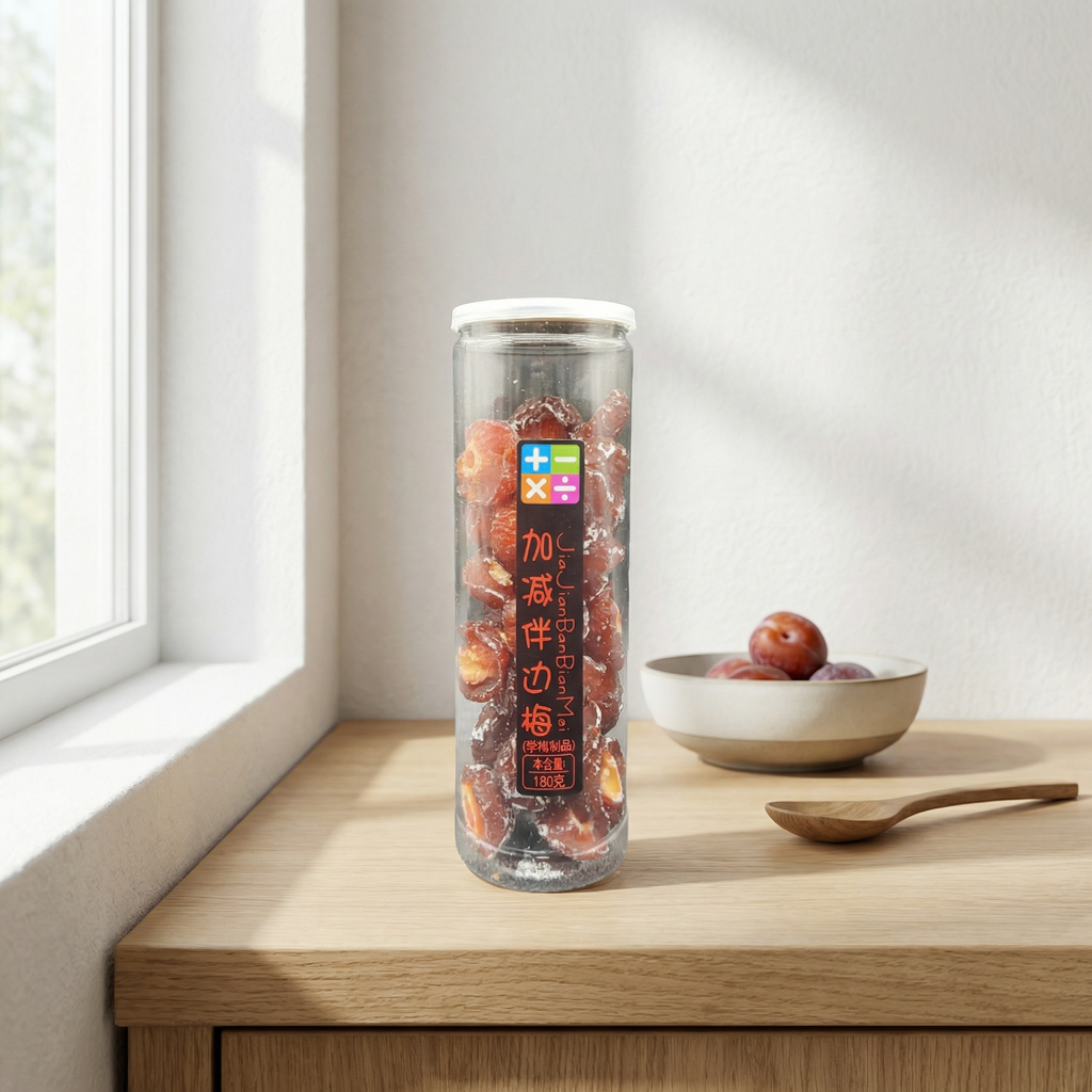 Jia Jian Cheng Chu Prunes d'accompagnement 180 g