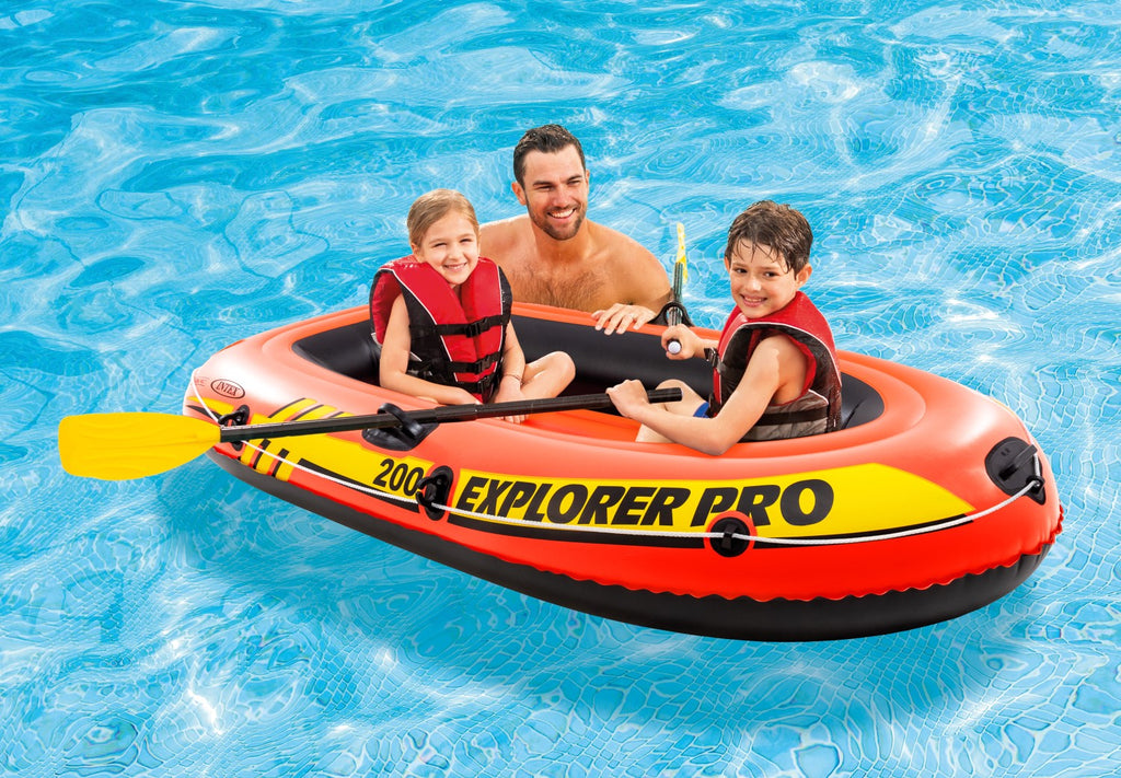 INTEX Bateau gonflable 2 places Explorer Pro 200