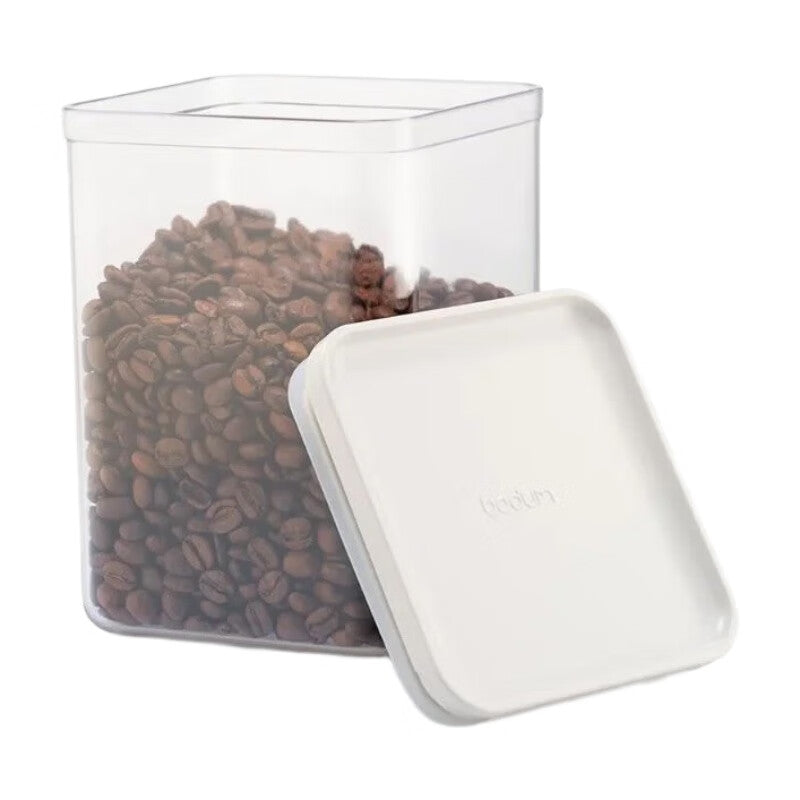 Bodum Canteen Lot 12 pots de rangement à couvercle blanc