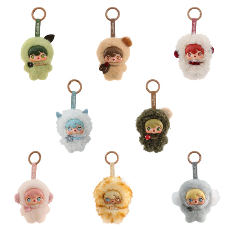 52TOYS POUKAPOUKA Boîte Mystère Peluche Vinyle Esprit Céleste Pendentif de Collection Tendance & Ornement de Poupée Une Figurine Aléatoire par Commande