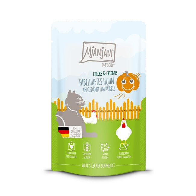 MjAMjAM Nourriture humide pour chien au poulet 200 g