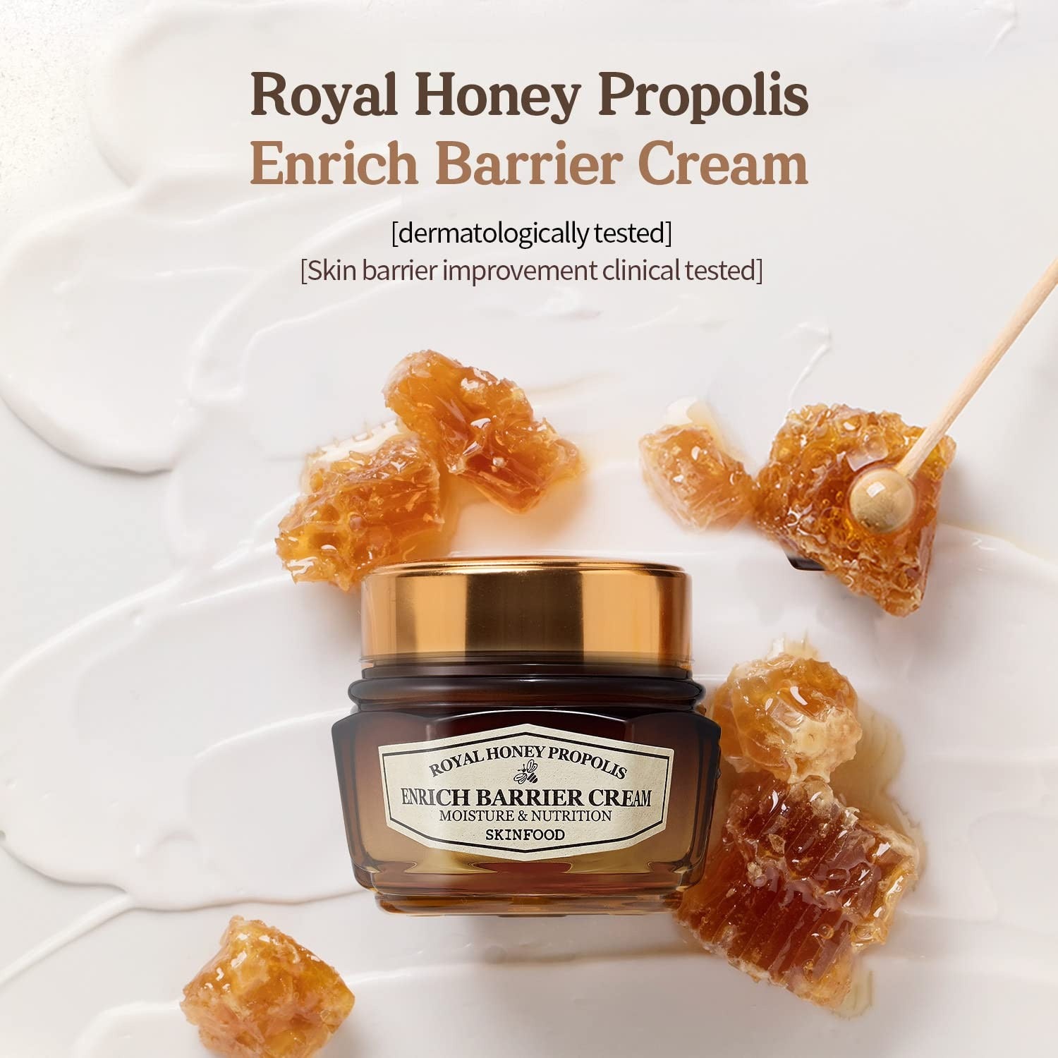 SKINFOOD Crème Barrière Enrichie Royal Honey Propolis 63 ml