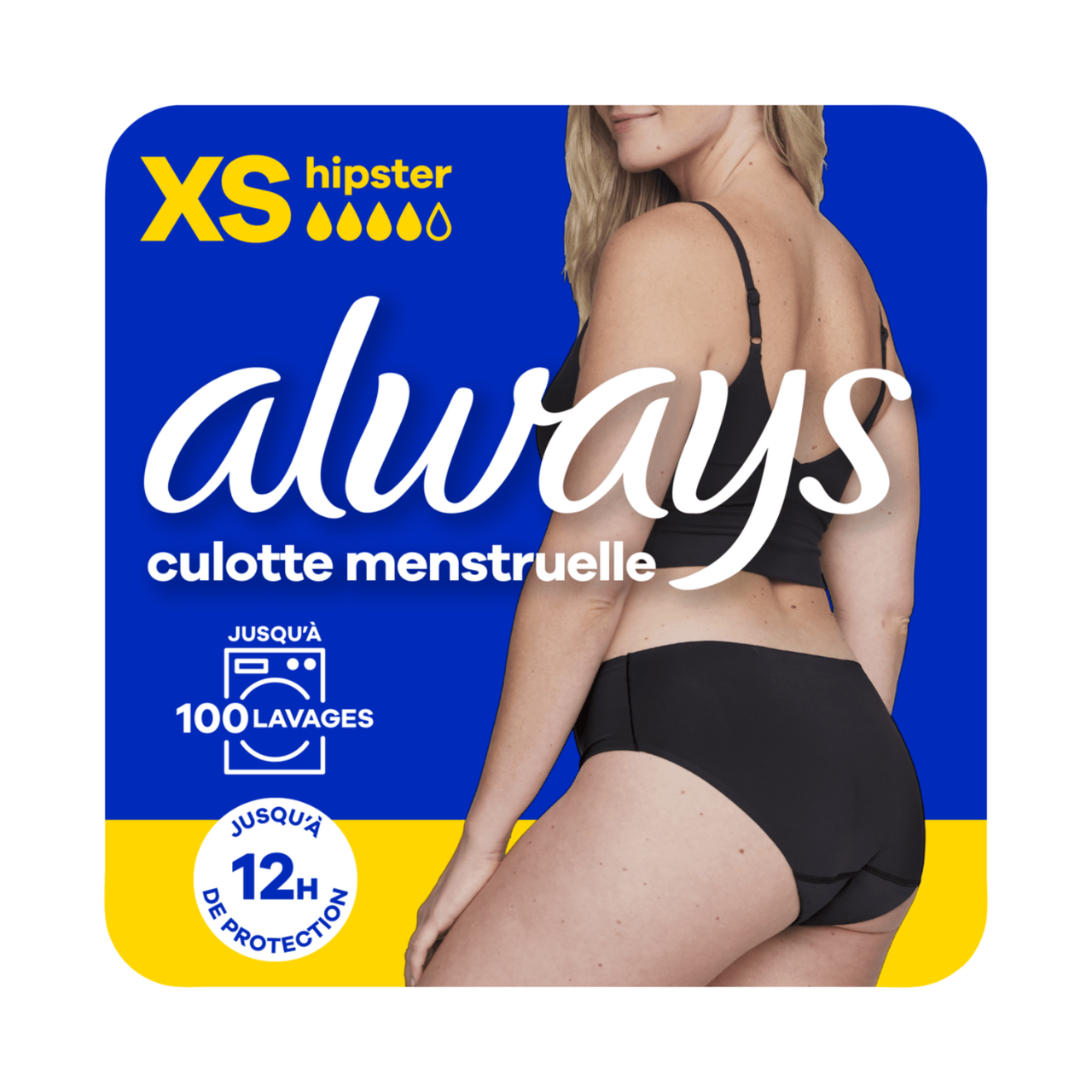 Always Zzz - Sous-Vêtement Menstruel Lavable - Taille 36-38 - 1 Unité